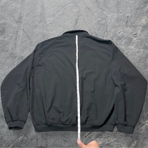 Vintage Sergio Valente Black Collared Quarter Button Up Long Sleeve Shirt Sz L - Picture 7 of 9